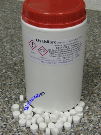 Oxalic acid tablets 1000g