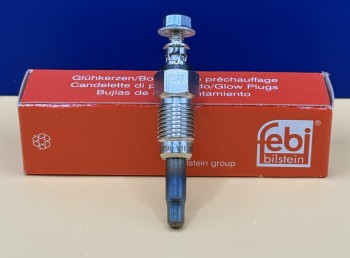 Glow plug for oxalic acid pan vaporizer