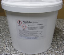 Oxalsäure Pulver 4,5 kg  99,6% technisch