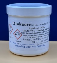 Oxalsäure-Tabletten 100g