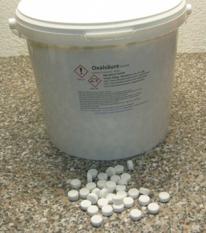Oxalic acid tablets 1000g