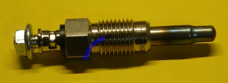 Glow plug for oxalic acid pan vaporizer