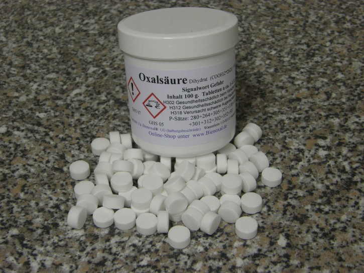 Oxalic acid tablets 100g