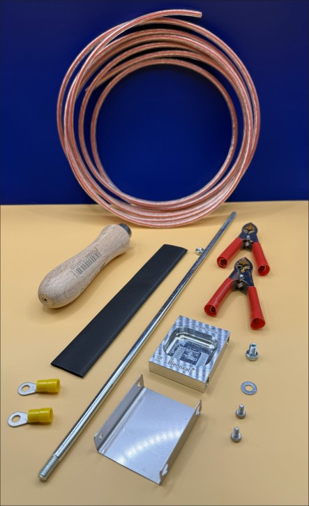 Oxalsäure Pfannenverdampfer Alu Varroa Milbe Varroabehandlung mit Hitzeschutz