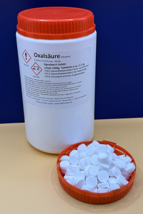 Oxalsäure-Tabletten 1000g Oxalsäure-Tabletten 1000g