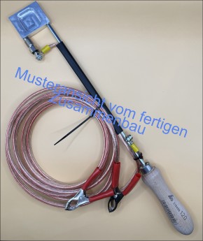 Oxalsäure Pfannenverdampfer Alu Varroa Milbe Varroabehandlung mit Hitzeschutz