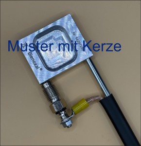 Oxalsäure Pfannenverdampfer Alu Varroa Milbe Varroabehandlung mit Hitzeschutz