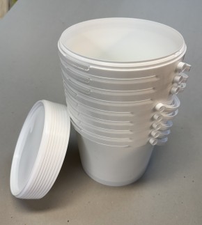 Kunststoff Rundeimer